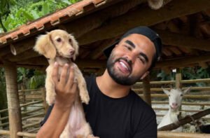 Lucas Guedez e Demi - Reprodução Instagram